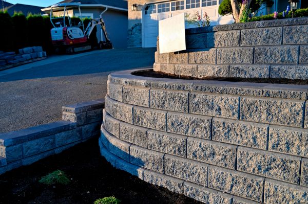 Stone Retaining Wall Repair in Tacoma