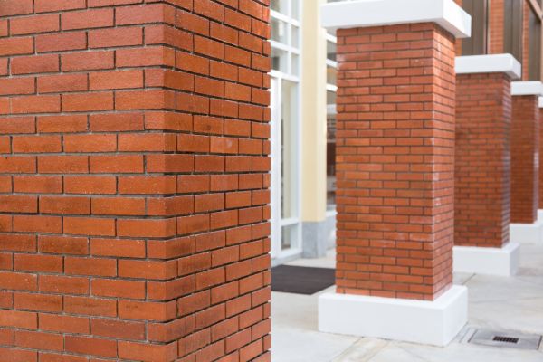 Brick Column Installation in Tacoma