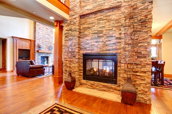 Stone Hearth Installation in Tacoma